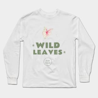 Wild Leaves Long Sleeve T-Shirt